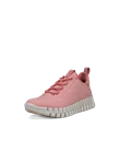 ECCO® Gruuv dame sneakers nubuk - Pink - M