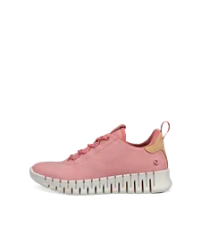ECCO® Gruuv Damen Sneaker aus Nubukleder - Pink - O