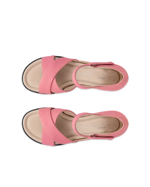 ECCO® Sculpted Sandal LX 35 Högklackad sandal nubuck dam - Pink - Top_Left_Pair
