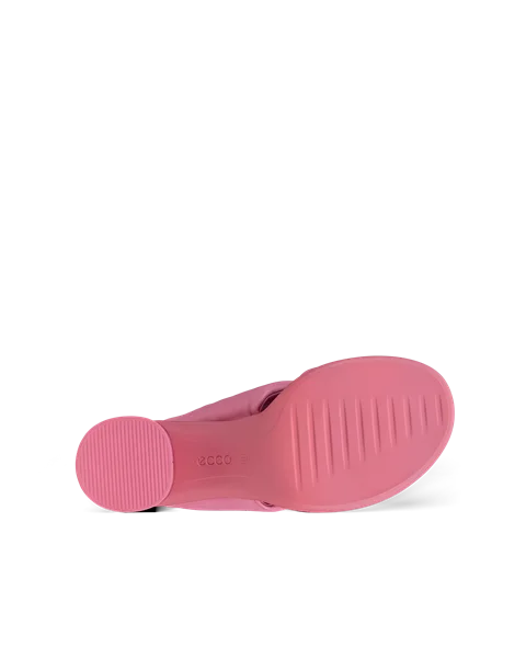Dámské kožené sandály na podpatku ECCO® Sculpted Sandal LX 55 - Růžová  - S