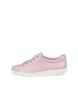 ECCO® Soft 2.0 sneakers i læder til damer - Pink - O