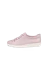 ECCO® Soft 2.0 chaussures de marche en nubuck pour femme - Pink - O