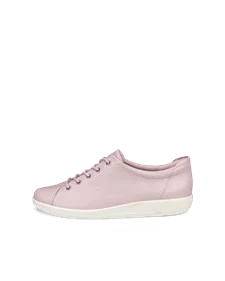 ECCO® Soft 2.0 Skinn promenadsko dam - Pink - O