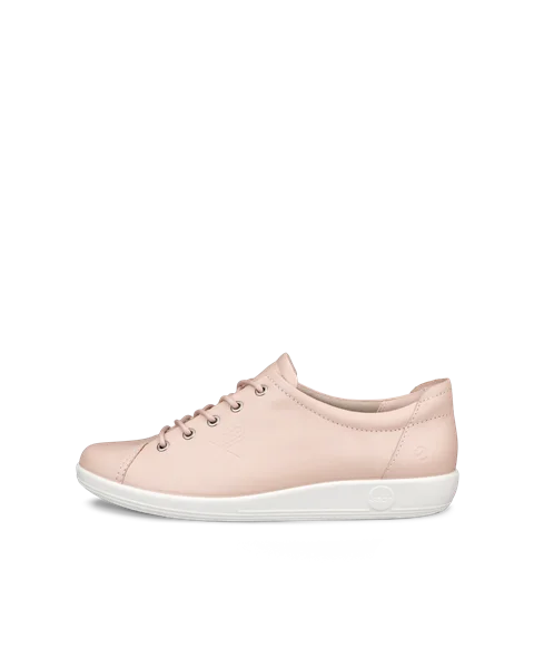ECCO® Soft 2.0 Damen Ledersneaker - Pink - O