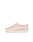 ECCO® Soft 2.0 Damen Sneaker aus Nubukleder - Pink - O