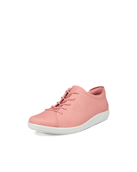 ECCO® Soft 2.0 dame fritidssko skinn - Pink - M