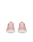 ECCO® Soft 60 Dames nubuck sneaker - Pink - Front_Pair
