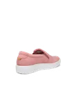 ECCO® Soft 60 Dames nubuck sneaker - Pink - B