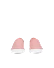 ECCO® Soft 60 Dames nubuck sneaker - Pink - Front_Pair