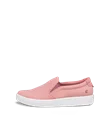 ECCO® Soft 60 Dames nubuck sneaker - Pink - O