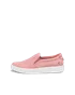 ECCO® Soft 60 Dames nubuck sneaker - Pink - O