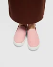ECCO® Soft 60 Nubucksneaker dam - Pink - Lifestyle_Image_1