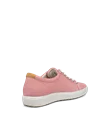 ECCO® Soft 7 Damen Sneaker aus Nubukleder - Pink - B