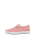 ECCO® Soft 7 Damen Sneaker aus Nubukleder - Pink - O