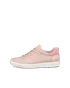 ECCO® Soft 7 Dames leren sneaker - Pink - O