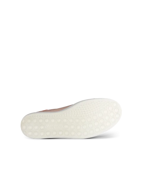 ECCO® Soft 7 Dames leren sneaker - Pink - S