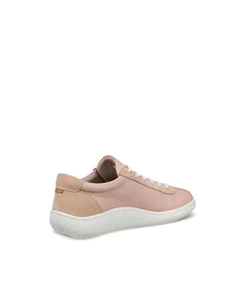 ECCO® Soft Zero Damen Ledersneaker - Pink - B