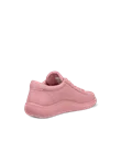 ECCO® Soft Zero dame sneakers skinn - Pink - B