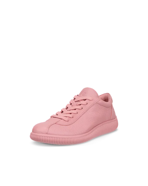 ECCO® Soft Zero dame sneakers skinn - Pink - M