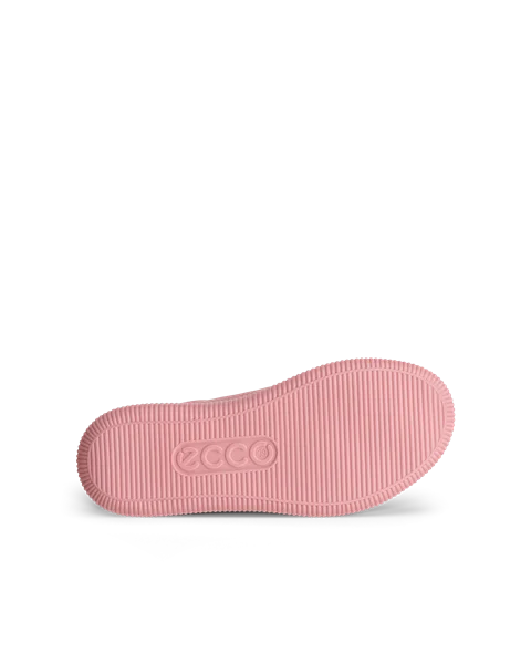 ECCO® Soft Zero dame sneakers skinn - Pink - S