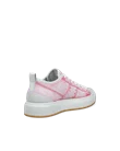 Women's ECCO® Street Ace Leather Trainer - Pink - B