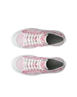 ECCO® Street Ace baskets en cuir pour femme - Pink - Top_Left_Pair