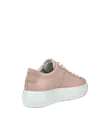 Damskie skórzane sneakersy ECCO® Street Platform - Różowy - B