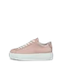 Damskie skórzane sneakersy ECCO® Street Platform - Różowy - O