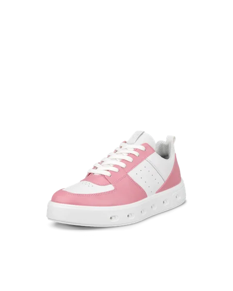ECCO® Street 720 baskets en cuir Gore-Tex pour femme - Pink - M