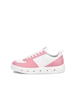 ECCO® Street 720 baskets en cuir Gore-Tex pour femme - Pink - O