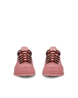 ECCO® Track 30 dame sneakers skinn - Pink - Front_Pair