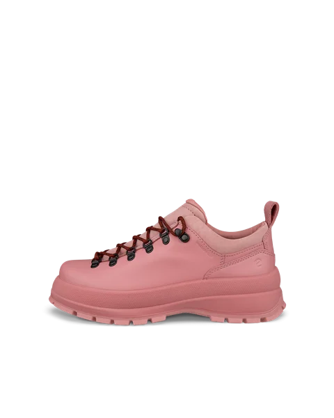 ECCO® Track 30 dame sneakers skinn - Pink - O