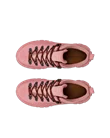 ECCO® Track 30 dame sneakers skinn - Pink - Top_Left_Pair