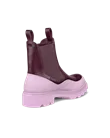 ECCO® Grainer Dames leren Chelsea boot - Purper - B