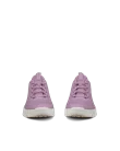 ECCO® Gruuv odiniai sportbačiai moterims - Violetinė - Front_Pair