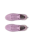 ECCO® Gruuv Dames leren sneaker - Purper - Top_Left_Pair