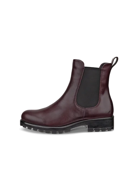 ECCO® Modtray Dames leren Chelsea boot - Purper - O