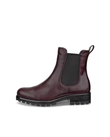 Women's ECCO® Modtray Leather Chelsea Boot - Purple - O