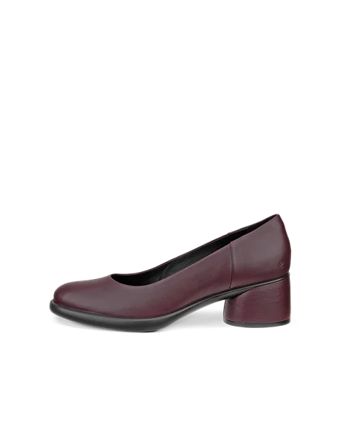 ECCO® Sculpted LX 35 escarpins en cuir à talon carré pour femme - Violet - O