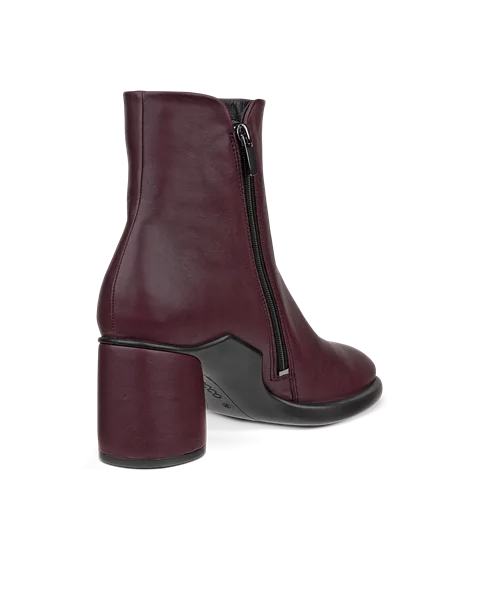 Women's ECCO® Sculpted LX 55 Leather Mid-Cut Boot - Purple - B