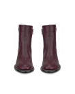 ECCO® Sculpted LX 55 bottes mi-hautes en cuir pour femme - Violet - Front_Pair