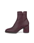 Women's ECCO® Sculpted LX 55 Leather Mid-Cut Boot - Purple - O