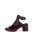 Dámske kožené sandále na podpätku  ECCO® Sculpted Sandal LX 55 - Fialová - O
