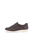 Damskie nubukowe sneakersy ECCO® Soft 2.0 - Fioletowy - O