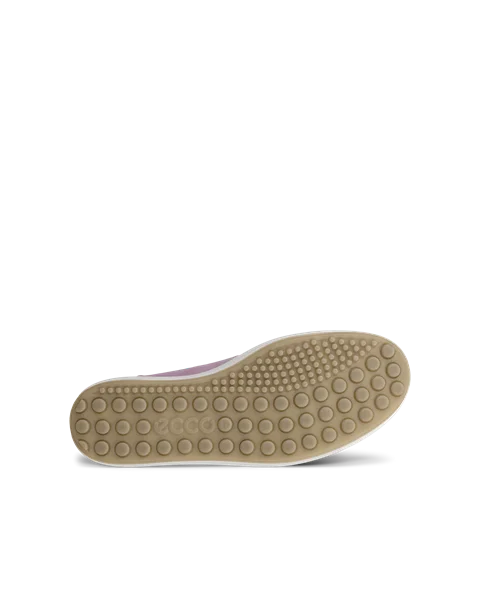 Ženski usnjeni ležerni čevlji ECCO® Soft 7 - Vijolična - S