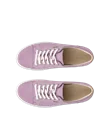 ECCO® Soft 7 Dames leren sneaker - Purper - Top_Left_Pair