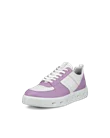 Women's ECCO® Street 720 Leather Gore-Tex Trainer - Purple - M