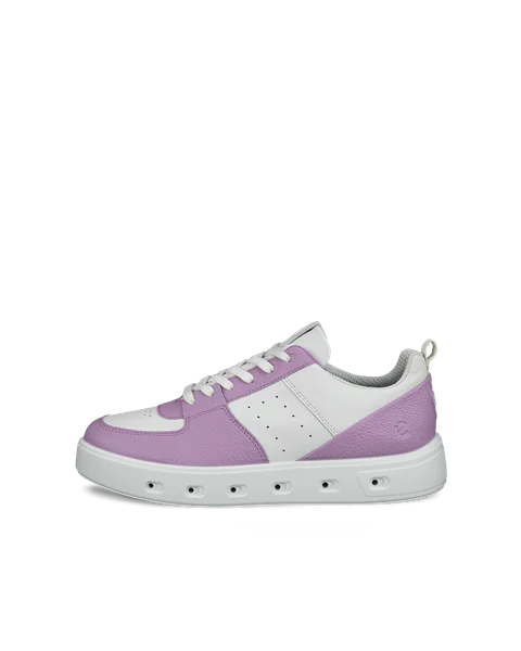 Women's ECCO® Street 720 Leather Gore-Tex Trainer - Purple - O