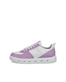 Women's ECCO® Street 720 Leather Gore-Tex Trainer - Purple - O