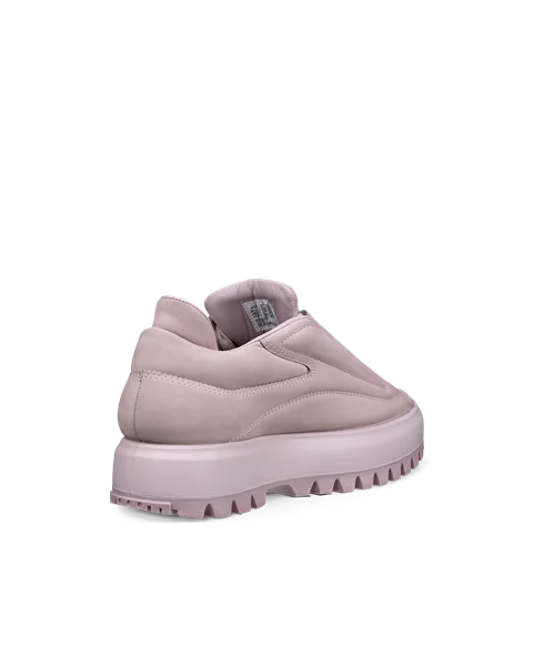 ECCO® Street Ace Ral7000 baskets en nubuck pour femme - Violet - B